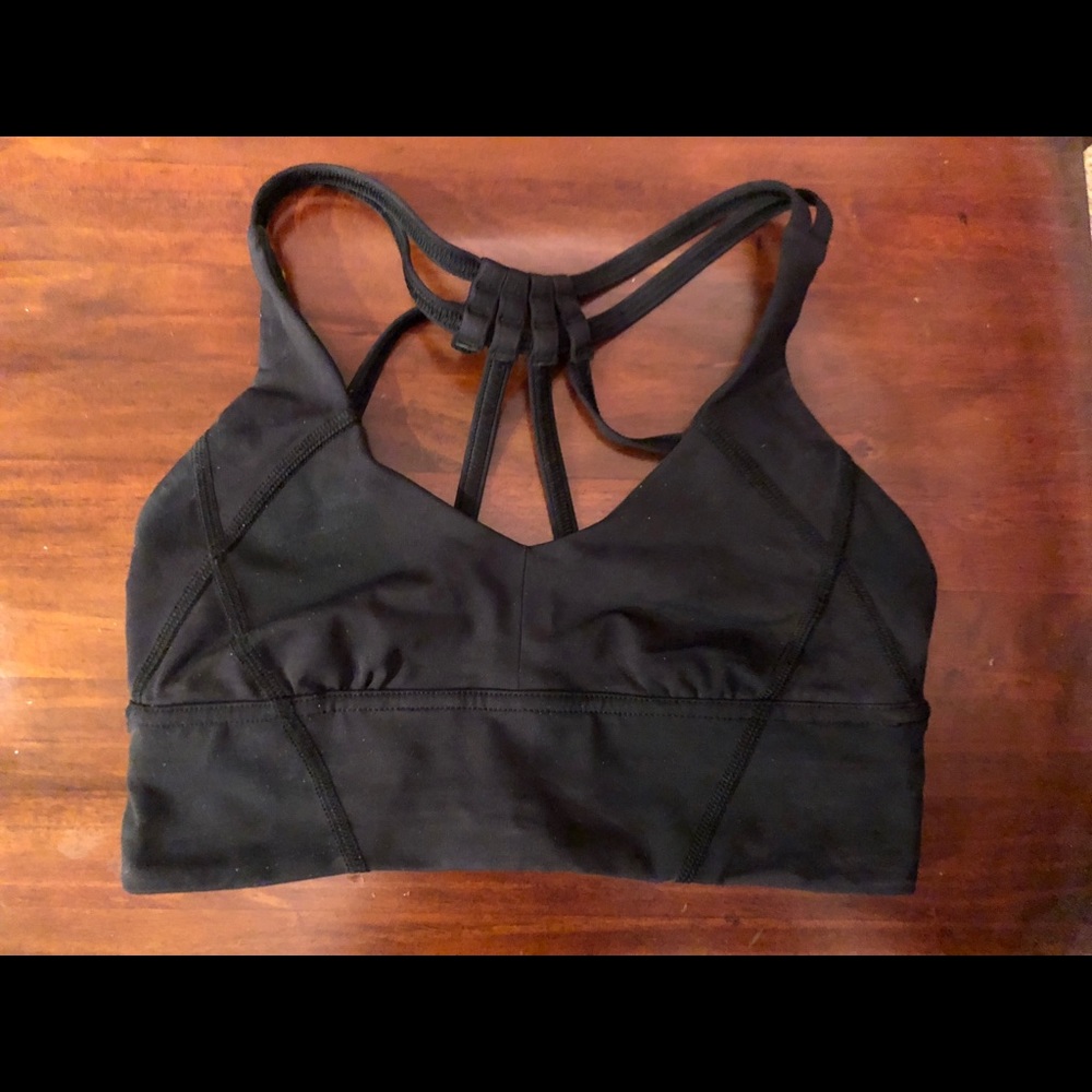 Lululemon Black Sports Bra NWOT